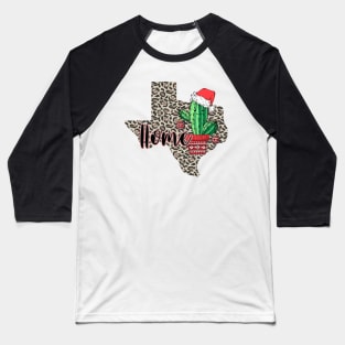 Texas Christmas Baseball T-Shirt